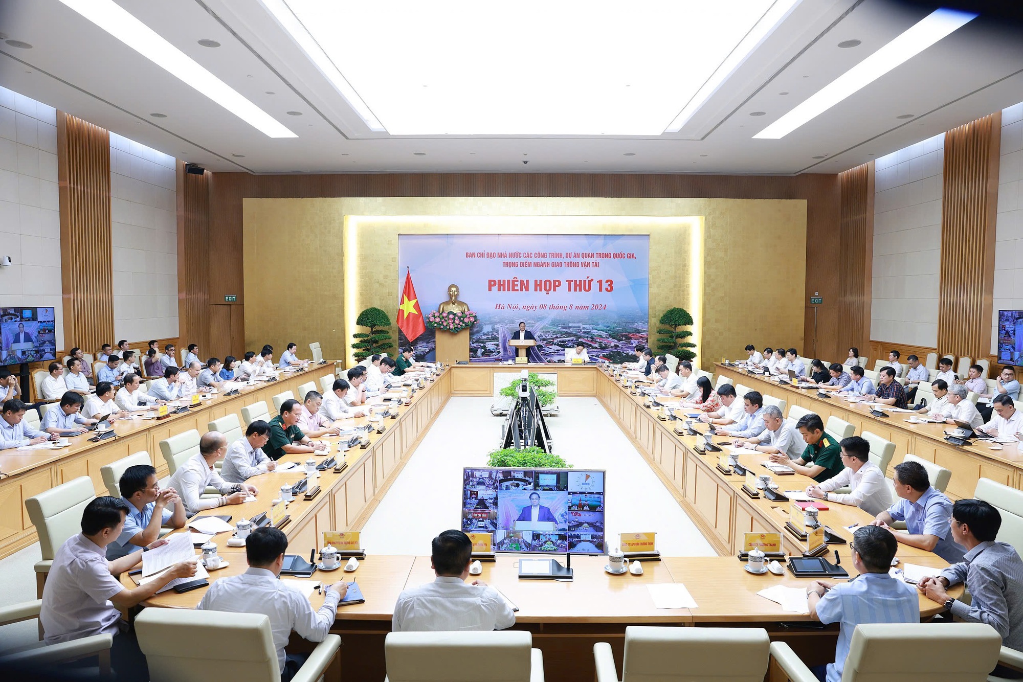 Thủ tướng chủ trì phiên họp Ban Chỉ đạo các công trình, dự án quan trọng quốc gia, trọng điểm ngành GTVT- Ảnh 2. Thủ tướng chủ trì phiên họp Ban Chỉ đạo các công trình, dự án quan trọng quốc gia, trọng điểm ngành GTVT- Ảnh 2.
