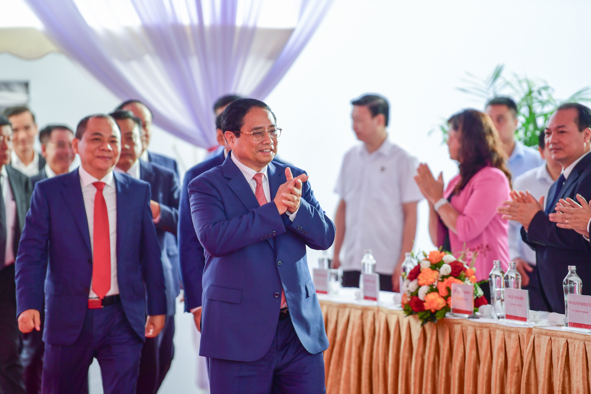 Thủ tướng dự lễ khởi công Trung tâm Hội chợ Triển lãm Quốc gia- Ảnh 1. Thủ tướng dự lễ khởi công Trung tâm Hội chợ Triển lãm Quốc gia- Ảnh 1.