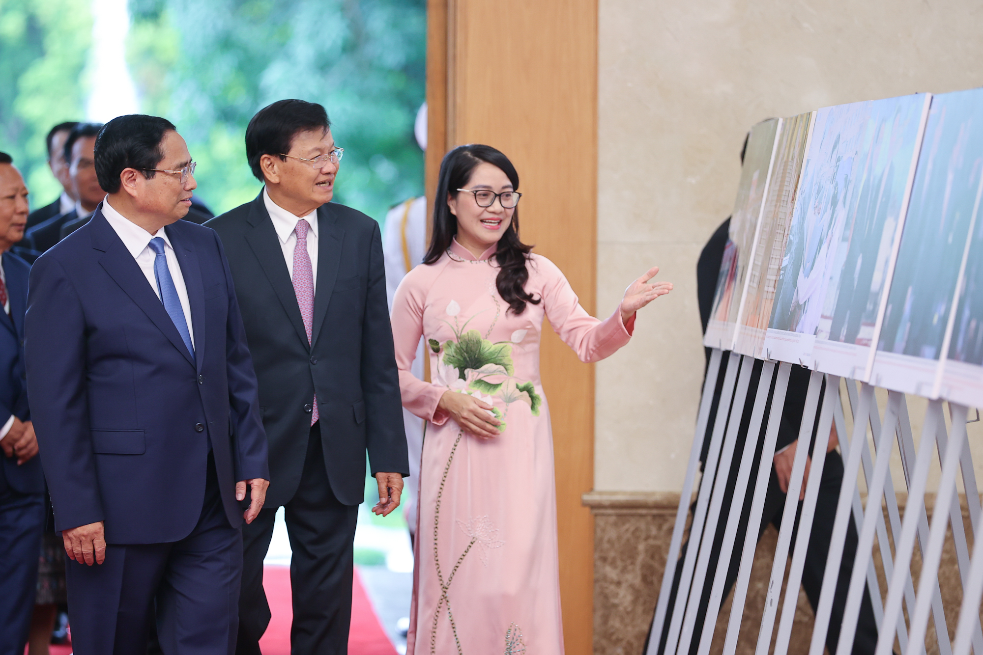 Thủ tướng Phạm Minh Chính hội kiến Tổng Bí thư, Chủ tịch nước Lào- Ảnh 3. Thủ tướng Phạm Minh Chính hội kiến Tổng Bí thư, Chủ tịch nước Lào- Ảnh 3.