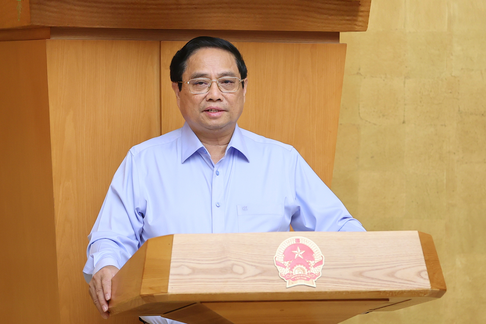 Thủ tướng Chính phủ Phạm Minh Chính chủ trì cuộc họp về công tác Biển Đông - Hải đảo- Ảnh 1. Thủ tướng Chính phủ Phạm Minh Chính chủ trì cuộc họp về công tác Biển Đông - Hải đảo- Ảnh 1.