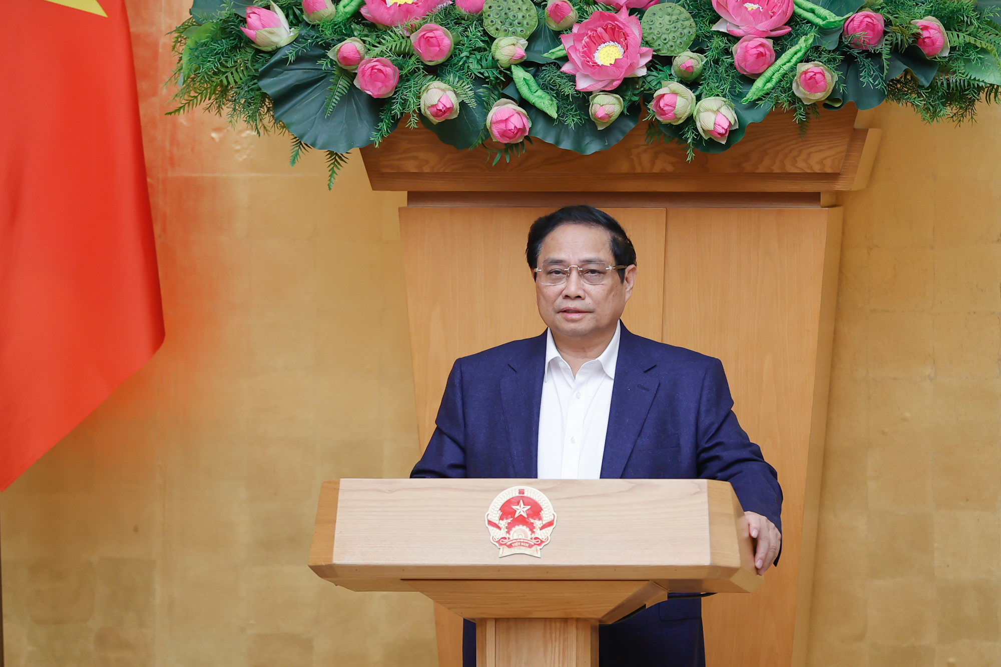 Thủ tướng chủ trì Hội nghị của Chính phủ quán triệt, triển khai sắp xếp, tinh gọn bộ máy- Ảnh 1. Thủ tướng chủ trì Hội nghị của Chính phủ quán triệt, triển khai sắp xếp, tinh gọn bộ máy- Ảnh 1.