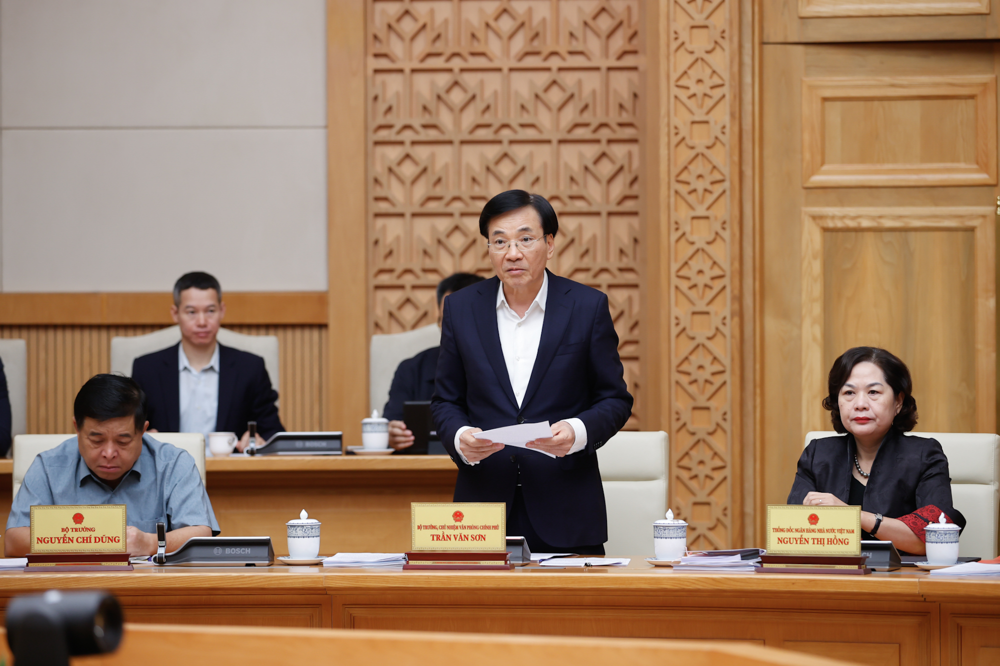 Thủ tướng chủ trì Hội nghị của Chính phủ quán triệt, triển khai sắp xếp, tinh gọn bộ máy- Ảnh 4. Thủ tướng chủ trì Hội nghị của Chính phủ quán triệt, triển khai sắp xếp, tinh gọn bộ máy- Ảnh 4.