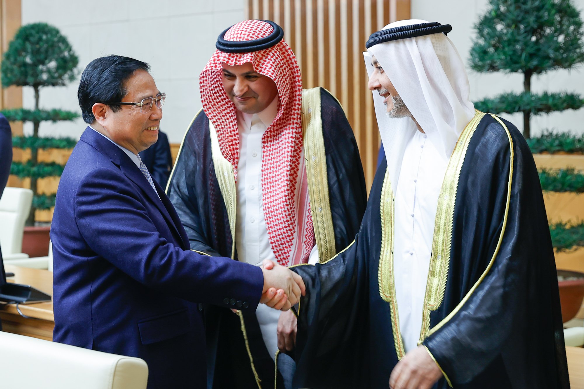 Saudi Arabia, UAE, Qatar hết sức coi trọng hợp tác với Việt Nam- Ảnh 1. Saudi Arabia, UAE, Qatar hết sức coi trọng hợp tác với Việt Nam- Ảnh 1.