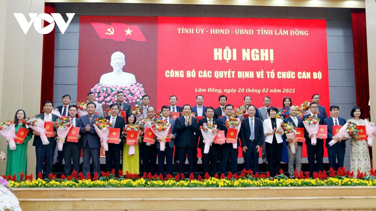 lâm Đồng bổ nhiệm lãnh đạo 6 sở mới thành lập hình ảnh 2 lam Dong bo nhiem lanh dao 6 so moi thanh lap hinh anh 2