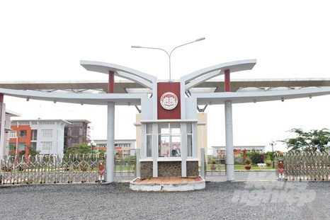 Địa điểm được tỉnh Hậu Giang chọn làm khu cách ly tập trung là Trường Trung cấp Luật Vị Thanh và Trường Quân sự ở Hòa An. Ảnh: Trung Chánh.