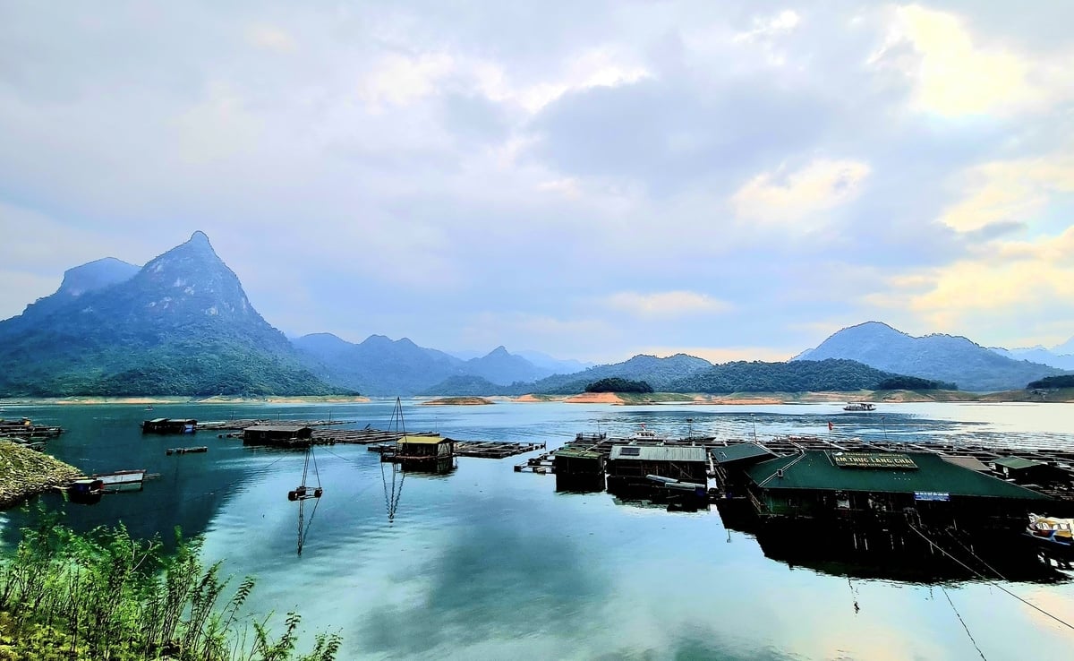 Một góc Khu bảo tồn thiên nhiên Na Hang - Lâm Bình của tỉnh Tuyên Quang. Ảnh: Đào Thanh.