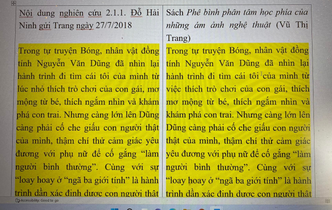 1-copy-205215_91.jpg Những đoạn văn giống hệt nhau giữa nghiên cứu của Đỗ Hải Ninh và cuốn sách của Vũ Thị Trang.
