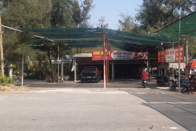 Khu nhà hàng Biển Ngọc. Ảnh: Tiến Thành.