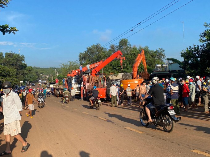 275492186_336565978434986_8839174593206652431_n-133047_305.jpg Hiện trường vụ tai nạn. Ảnh: P.Y.
