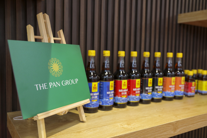 Fish sauce product 584 Nha Trang with a new brand identity.