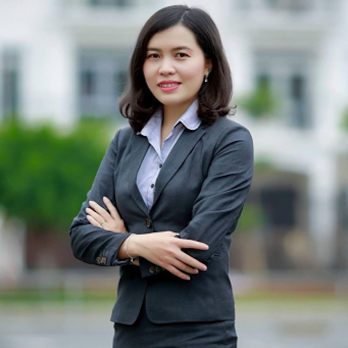 1-155158_940.jpeg Chị Trần Thị Thùy Dương, Giám đốc Kinh Doanh, Công ty CP Chứng khoán SSI. Ảnh: Đỗ Hưng.