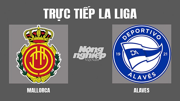 Trực tiếp bóng đá La Liga giữa Mallorca vs Alaves ngày 20/4/2022