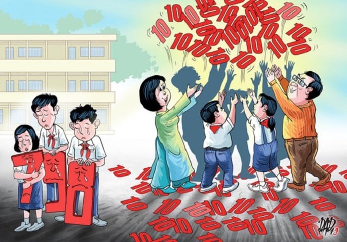 Bệnh thành tích, dẹp được không? Ảnh mang tính minh họa.