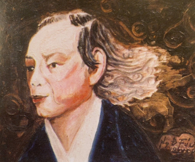 1-van-long-111142_627.jpg Nhà thơ Vân Long (1934-2022) qua nét vẽ của họa sĩ Nguyễn Đình Phúc.