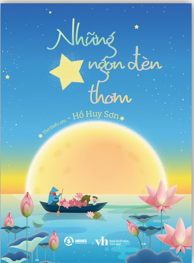 1-nhung-ngon-den-thom-160825_906.jpg Tập thơ thiếu nhi được phát hành đúng ngày Quốc tế Thiếu nhi 1/6.