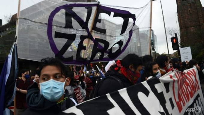 There has been a huge surge in net zero emissions pledges in recent months. Photo: AFP/Andy Buchanan