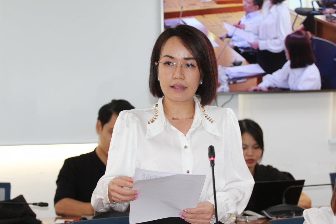 nhu-213326_6.jpg Phó Chánh văn phòng Sở Y tế TP.HCM Lê Thiện Quỳnh Như. Ảnh: T.N.