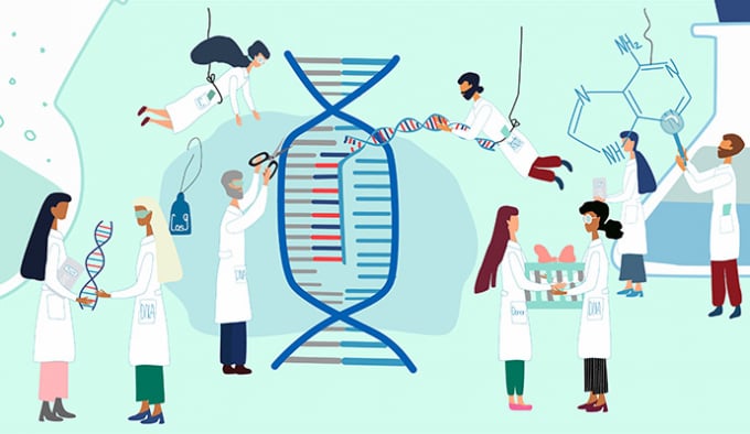 2022-03-14-adobestock_291330255-092107_63.jpg Công nghệ chỉnh sửa gen CRISPR đã tạo ra một cuộc cách mạng trong kỹ thuật di truyền. Nguồn: Adobe Stock