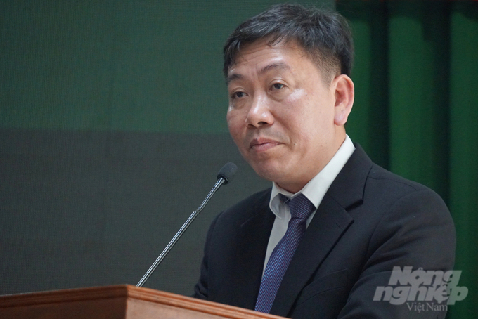 Mr. Nguyen Do Anh Tuan, Director of the International Cooperation Department, Ministry of Agriculture and Rural Development. Photo: Nguyen Thuy.