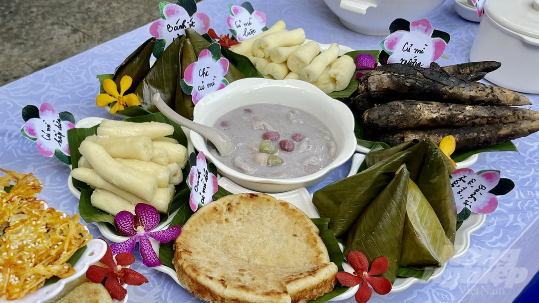 Các món ăn từ củ mì - sản phẩm đặc trưng của vùng đất thép Củ Chi. Ảnh: T.H.