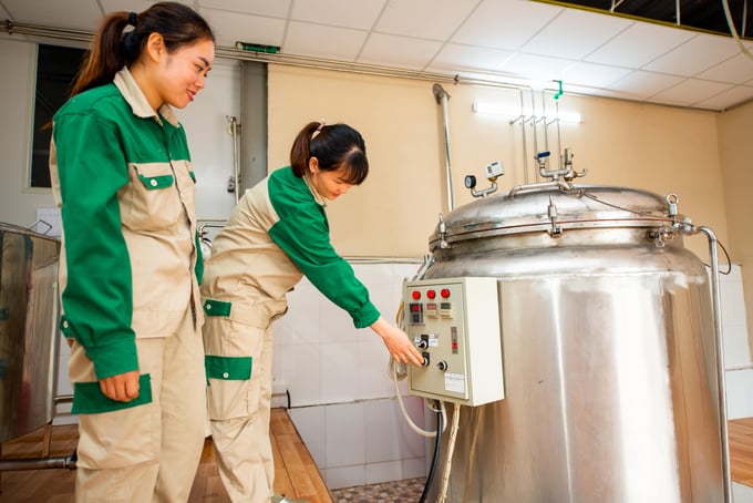 The application of science and technology has raised the quality of OCOP medicinal products. Photo: Nguyen Thanh.