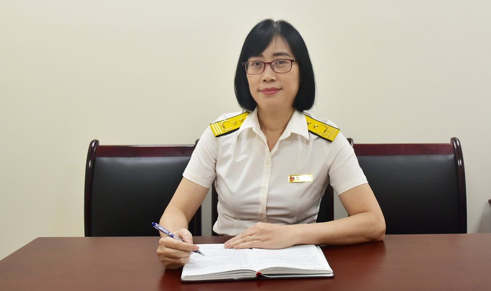 Bà Đặng Thị Thanh Mai, Tổng Biên tập Tạp chí Thuế chia sẻ một số kết quả về cuộc thi.
