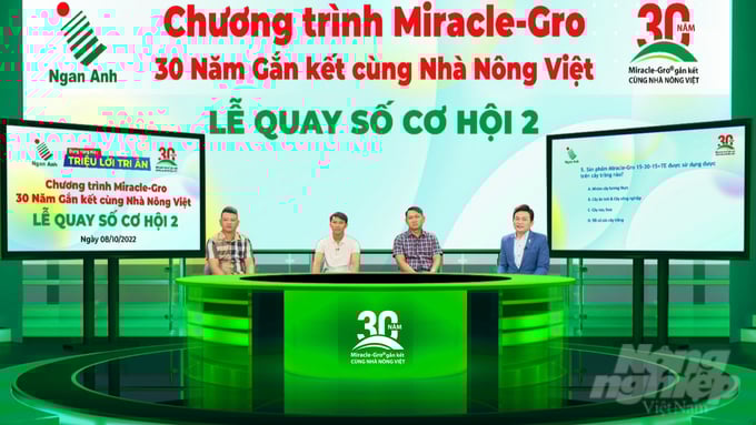 anh-1-160617_270.jpg Công ty TNHH Ngân Anh đã thực hiện sự kiện trực tuyến '30 năm Miracle-Gro gắn kết cùng nhà nông Việt'. Đây là một phần trong chương trình đánh dấu thời điểm 30 năm sản phẩm Miracle-Gro có mặt trên thị trường Việt Nam. Ảnh: Gia Phú.