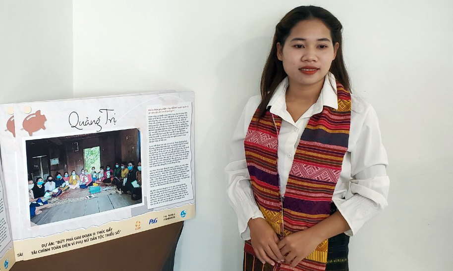6ebcf03ef9d83e8667c9-210451_935.jpg Chị Hồ Thị Nhớ, người dân tộc Vân Kiều, thôn Pa Hy, Xã Tà Long, huyện Đakrông, tỉnh Quảng Trị thụ hưởng nhiều lợi ích từ dự án.
