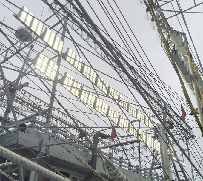 Investing and upgrading the LED lighting system will contribute to improving fishing efficiency for ship owners.