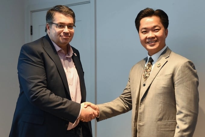 Many agreements and cooperation took place within the framework of the Vietnam - UK Business Connection Seminar. Photo: NT.