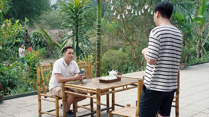 Thông gia ngõ hẹp tập 18: Phan cảnh cáo trước crush của chị gái. Ảnh chụp màn hình