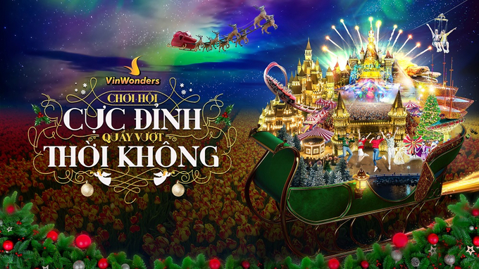 Ngược dòng thời gian, vui chơi thỏa thích tại VinWonders.