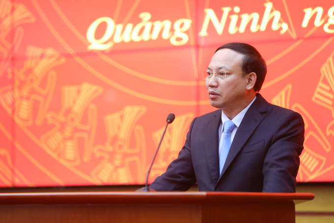 quang-ninh-dieu-dong-bo-nhiem-nhieu-can-bo-so-nganh-dia-phuong-203543_14.jpg Ông Nguyễn Xuân Ký, Ủy viên Trung ương Đảng, Bí thư Tỉnh ủy, Chủ tịch HĐND tỉnh phát biểu tại hội nghị. Ảnh: Đỗ Phương