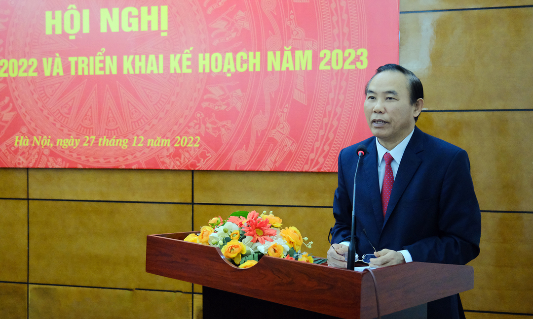 thanh-tuu-xuat-khau-la-co-so-trien-khai-ke-hoach-nam-2023-171912_269.jpg Thứ trưởng Phùng Đức Tiến: Cần coi 'thẻ vàng' IUU là một cơ hội để thay đổi. Ảnh: Bá Thắng.