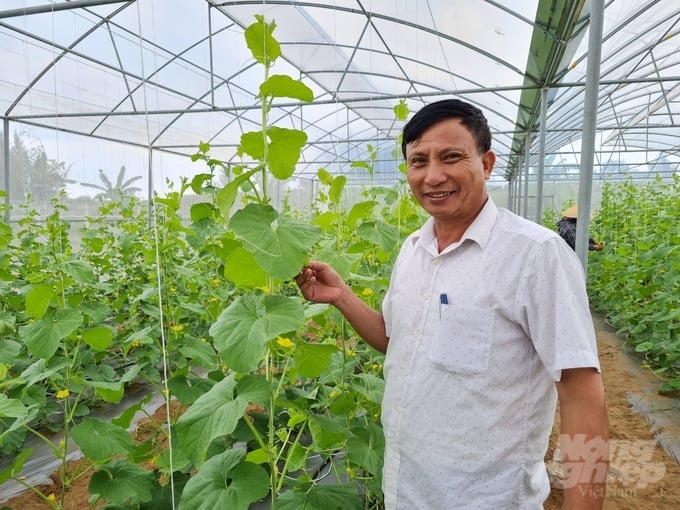 Những mô hình trồng trọt gắn với công nghệ cao là điểm nhấn. Ảnh: Việt Khánh.