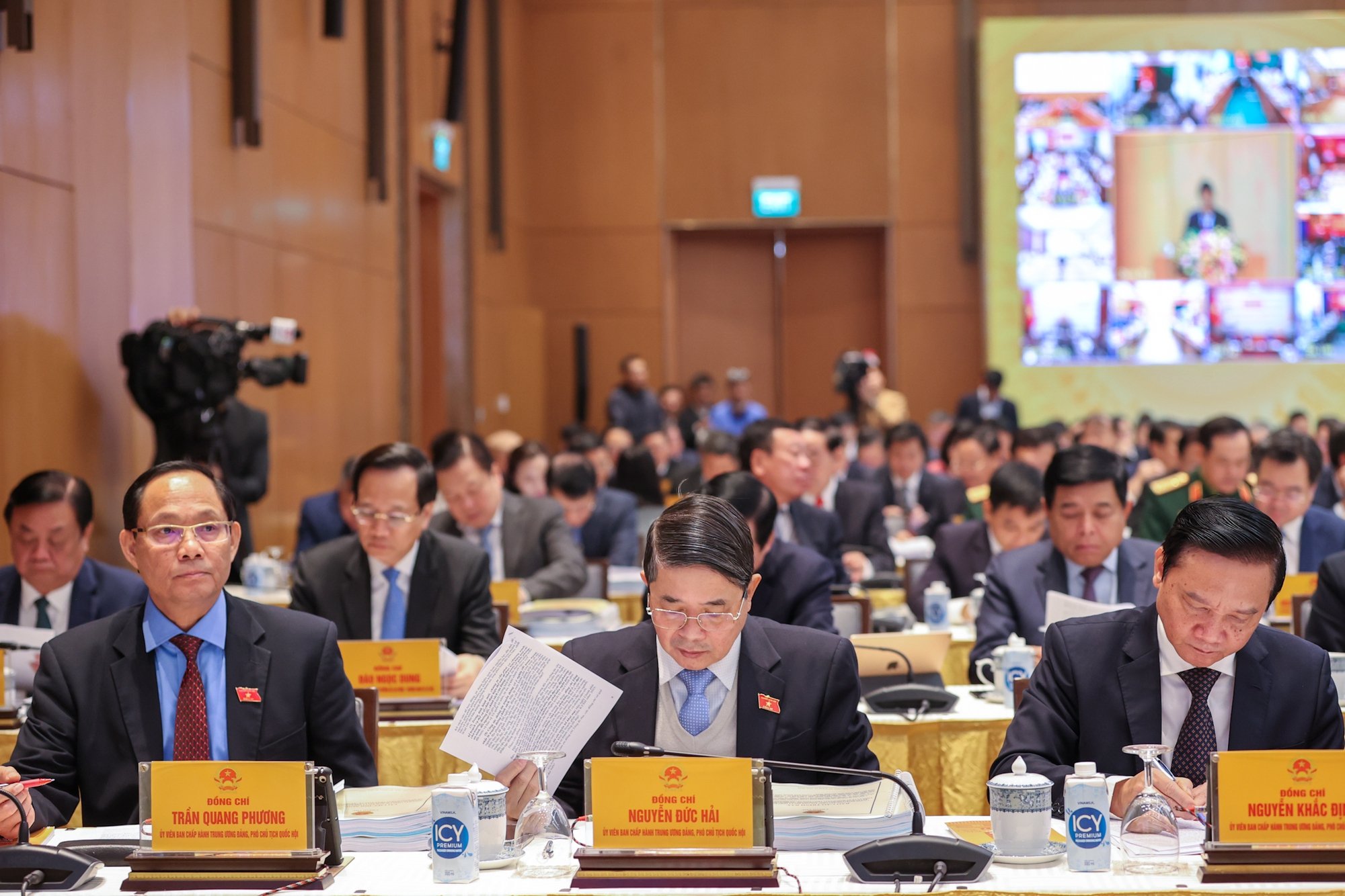 nhung-nhiem-vu-giai-phap-trong-diem-cho-nam-2023-113854_746.jpg Các đại biểu dự Hội nghị tại điểm cầu Văn phòng Chính phủ. Ảnh: VGP.