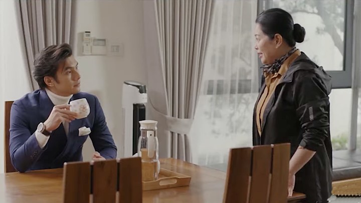 truc-tiep-dung-lam-me-cau-tap-14-tren-vtv3-hom-nay-13-1-144111_934.jpg Đừng làm mẹ cáu tập 14: Bà Kim muốn gán ghép Quân với Hạnh. Ảnh chụp màn hình