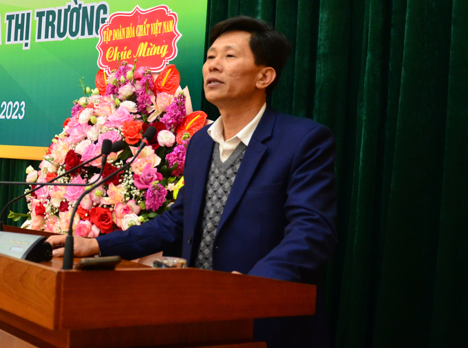 dsc_0304-091509_880.jpg Ông Hoàng Mạnh Cường-Giám đốc HTX nông nghiệp và điện năng Thạch Vỹ, xã Tứ Xã (Lâm Thao, Phú Thọ). Ảnh: Dương Đình Tường.