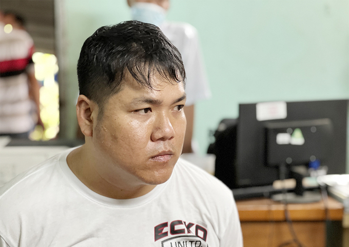 phuong-2-173752_370.jpg Đối tượng Trần Đăng Phương đã khai nhận hành vi buôn bán ma túy của mình. Ảnh: Tiến Tầm.