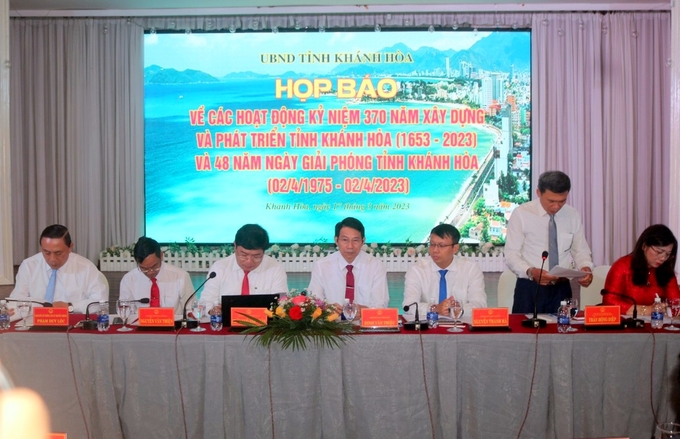 quy-hoach-khanh-hoa-2-130332_567.jpg Tỉnh Khánh Hòa tổ chức họp báo để thông tin các hoạt động tổ chức Lễ kỷ niệm 370 năm xây dựng và phát triển tỉnh Khánh Hòa. Ảnh: KS.