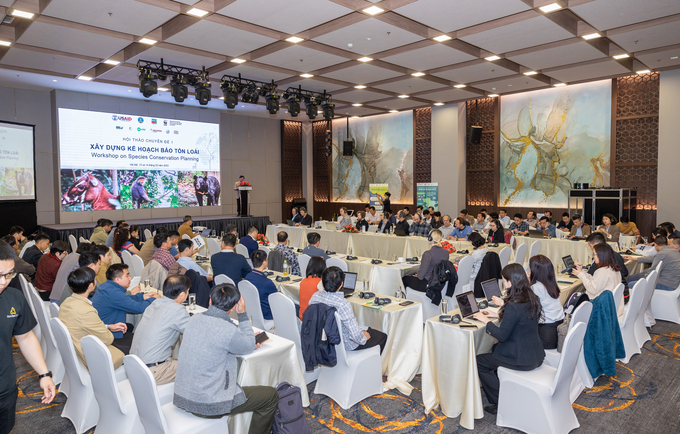Series of seminars on species conservation held in Hanoi.