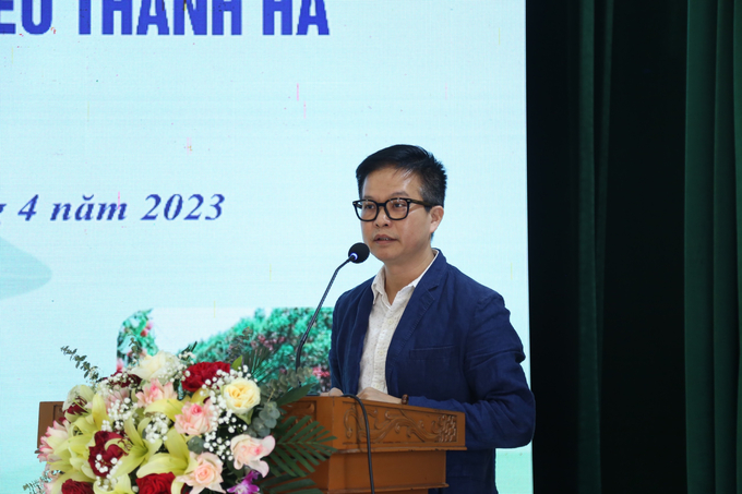 Ông Nguyễn Khắc Tiến, Chủ tịch HĐQT Công ty Ameii Việt Nam. Ảnh: Lâm Hùng.