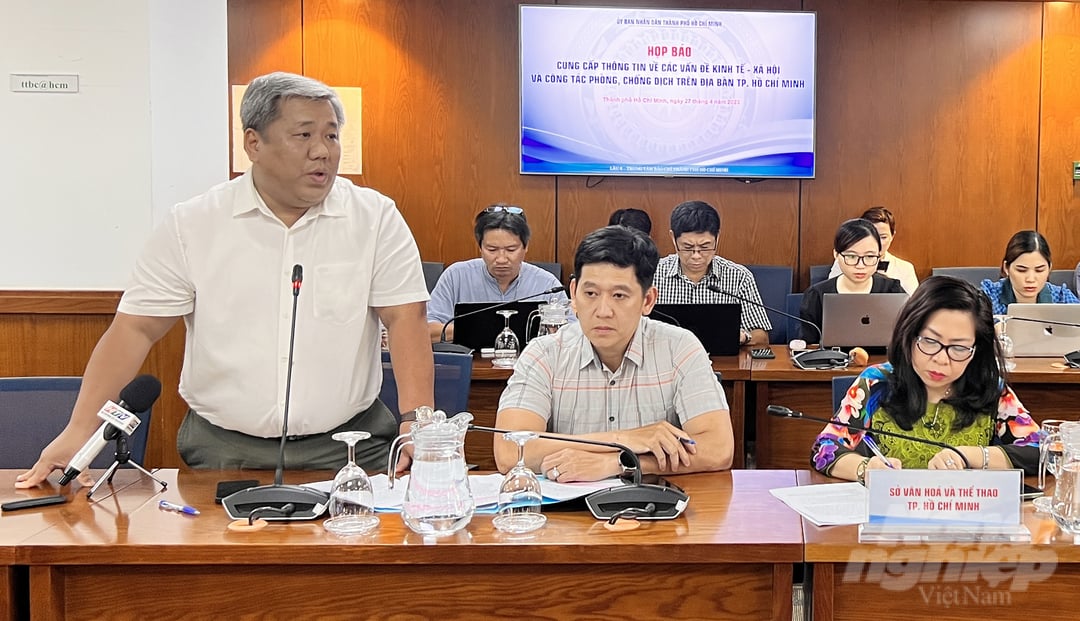 Ông Huỳnh Trịnh Phong, Trưởng phòng quản lý sau quy hoạch Sở Quy hoạch - Kiến trúc TP.HCM. Ảnh: Nguyễn Thủy.