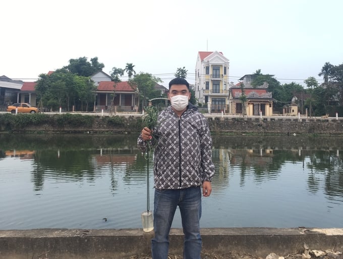 Nhiều chỉ tiêu ô nhiễm tại các vị trí lấy nước trên hệ thống thủy lợi Tả Trạch đã giảm đáng kể. Ảnh: P.V.