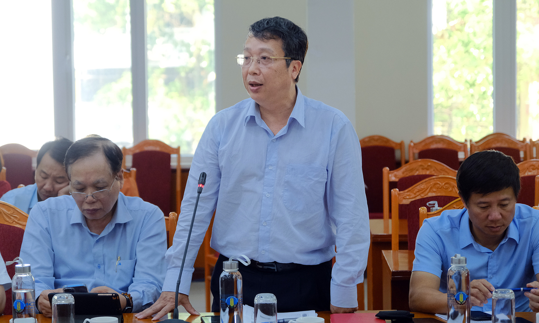 Cục trưởng Hoàng Trung cam kết đẩy nhanh đàm phán, mở cửa thị trường cho nông sản. Ảnh: Bảo Thắng.