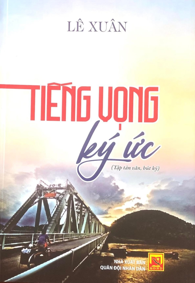 sach-le-xuan-112335_732.jpg Tập sách 'Tiếng vọng ký ức' của tác giả Lê Xuân.