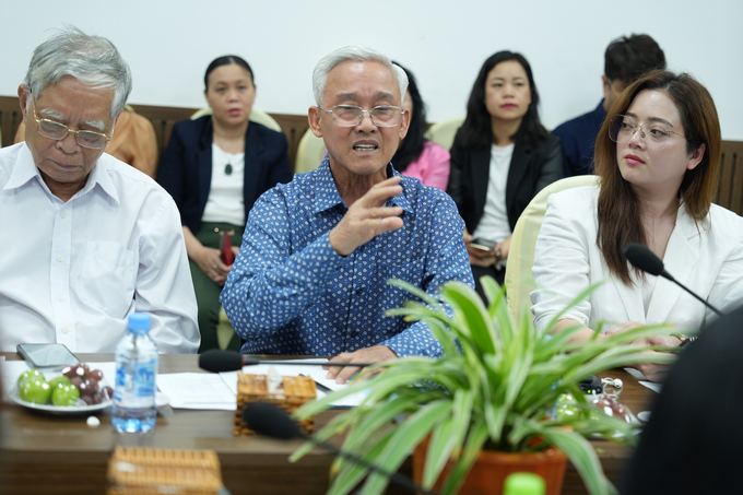 Mr. Pham Thai Binh, General Director of Trung An Hi-tech Agriculture Joint Stock Company commented: 'With support from the bank in this project, we will only be making profits'. Photo: Hong Thuy.