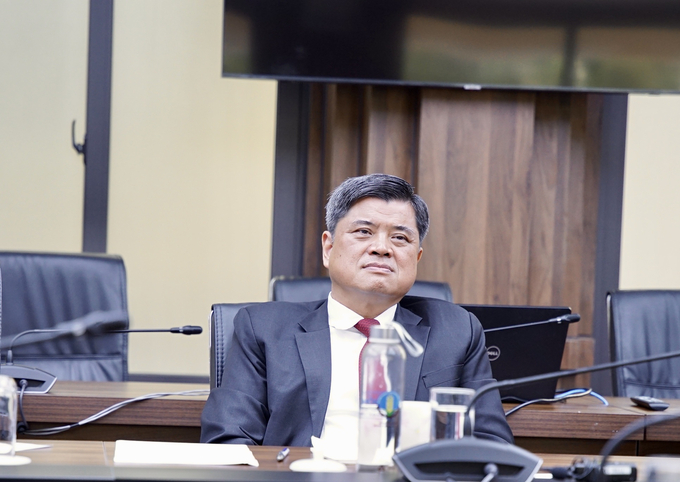Deputy Minister of Agriculture and Rural Development Tran Thanh Nam. Photo: Linh Linh.