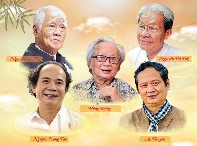 1-chuong-trinh-210359_669.jpg 5 nhạc sĩ tài danh được vinh danh trong 'Mạch nguồn ví, giặm'.