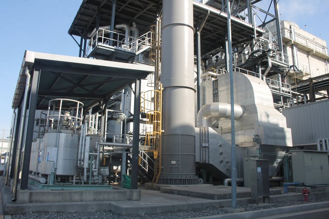 Korea will gradually switch to using power from pellets. Photo: Chu Khoi.